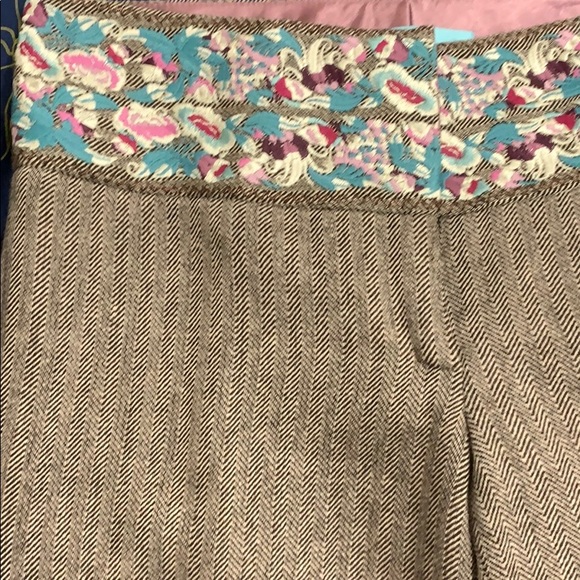 Marciano Embroidered Tweed Pants - Picture 6 of 9